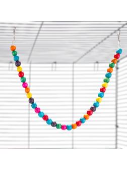 Игрушка для птиц, 50 см, микс цветов