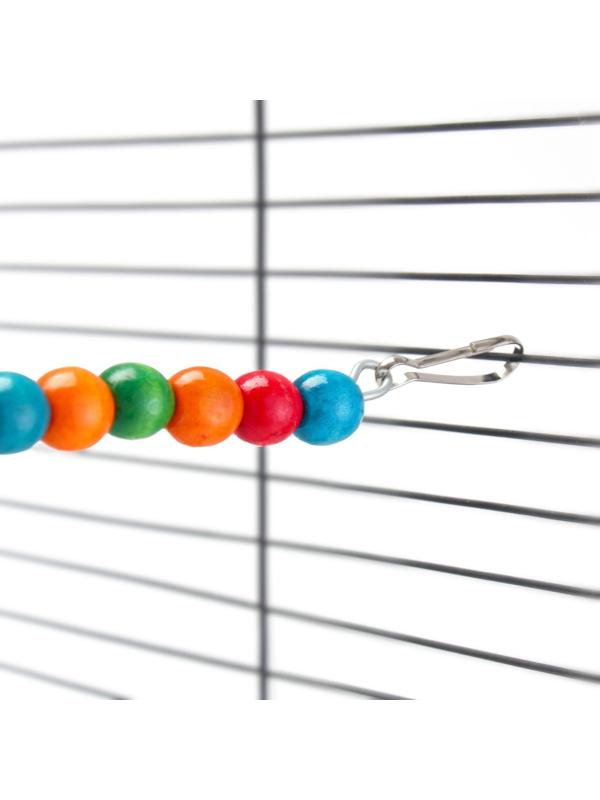 Игрушка для птиц, 50 см, микс цветов