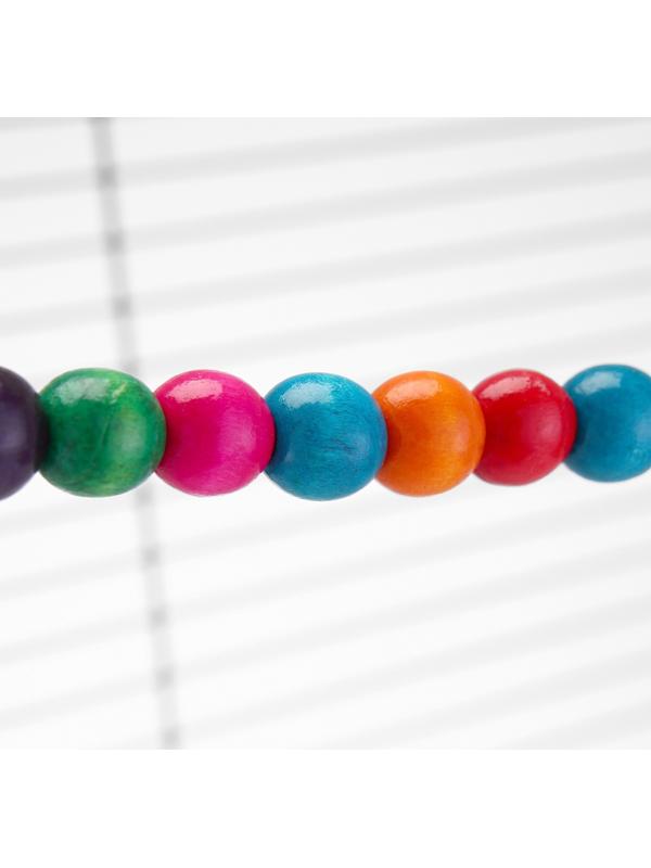 Игрушка для птиц, 50 см, микс цветов