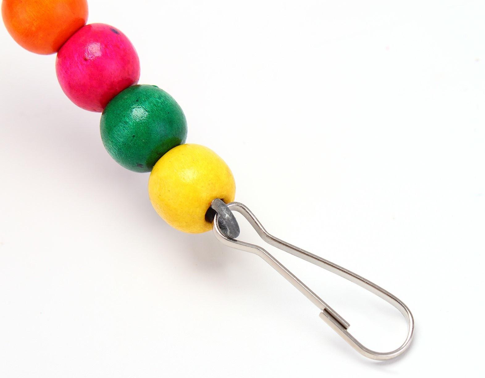 Игрушка для птиц, 100 см, микс цветов