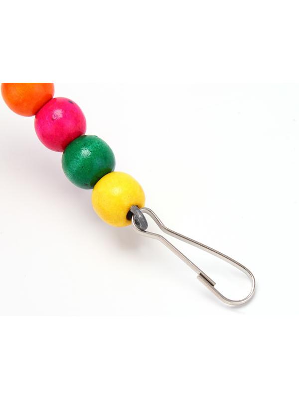 Игрушка для птиц, 100 см, микс цветов