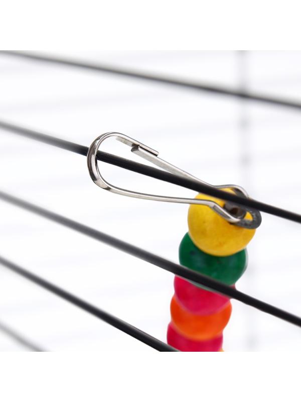 Игрушка для птиц, 100 см, микс цветов