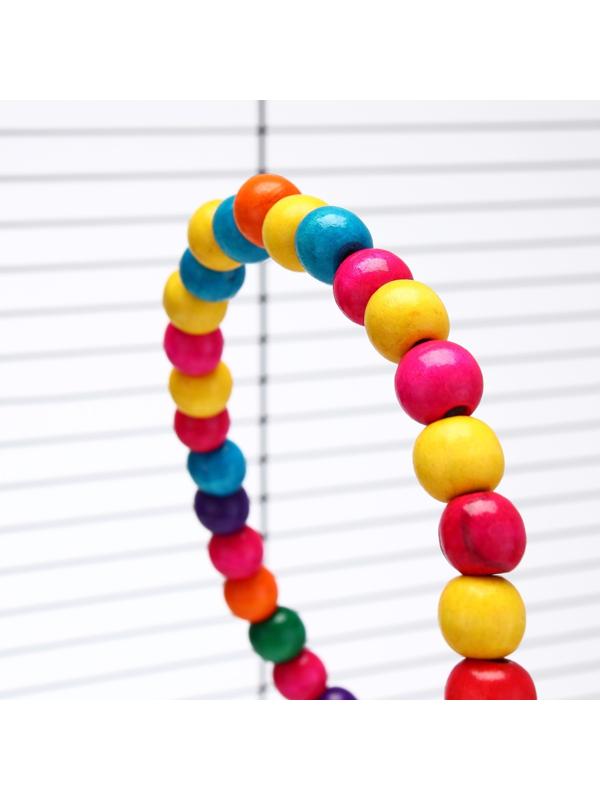 Игрушка для птиц, 100 см, микс цветов