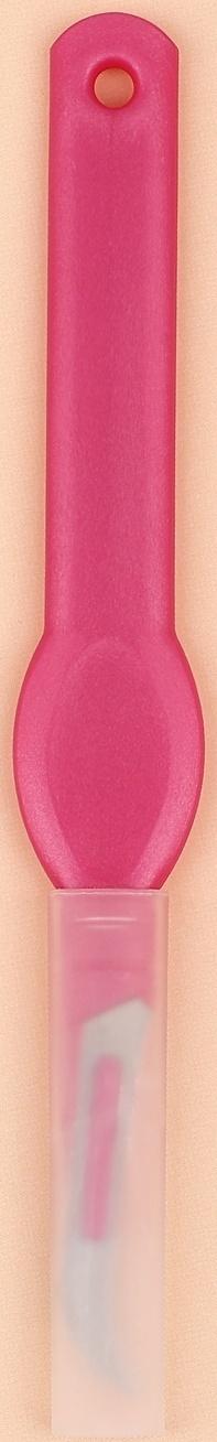 Нож для распарывания швов, с чехлом, 13.5 см, лезвие 1.5 см, цвет фиолетовый