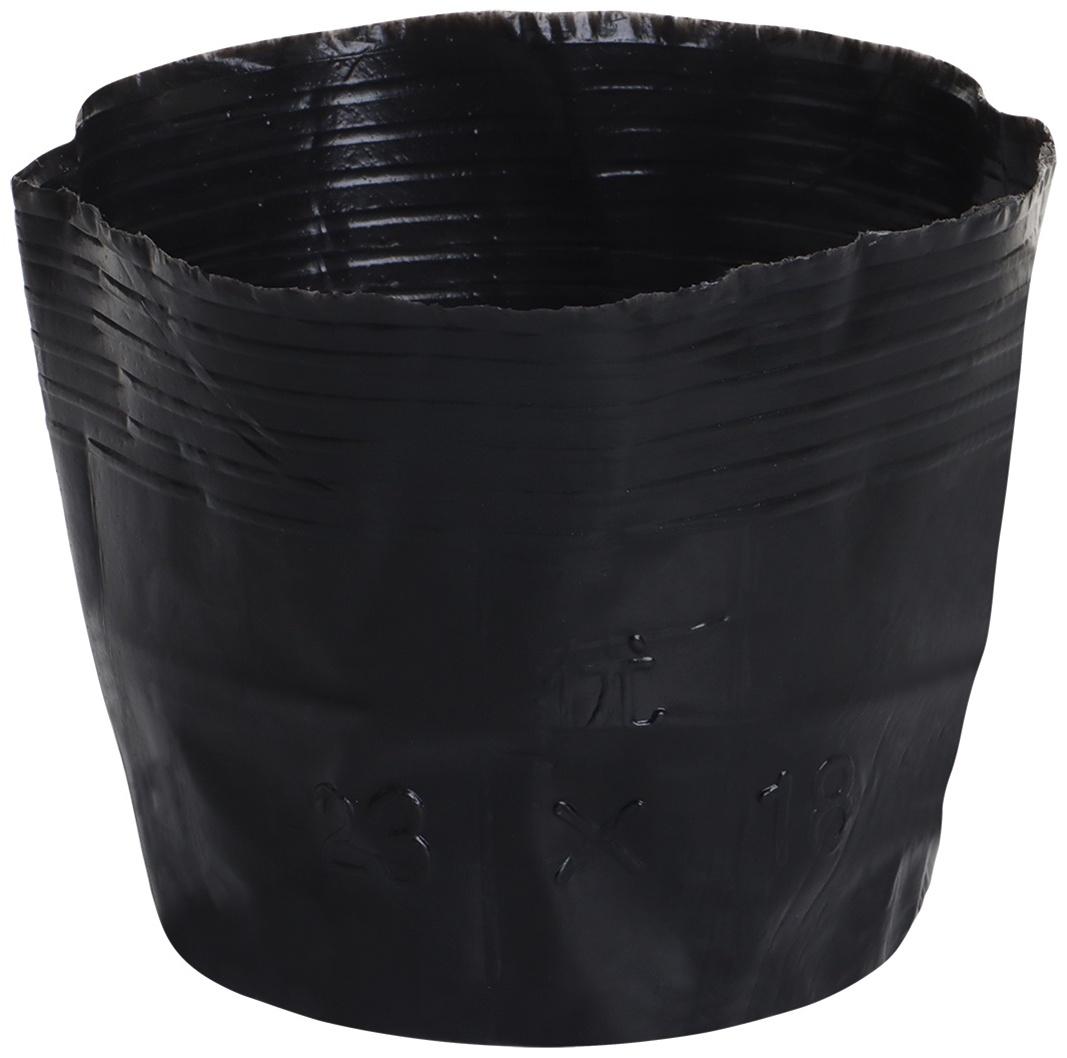 Пакет для рассады, 2 л, d=17 см, h=13 см, полиэтилен, чёрный, Greengo