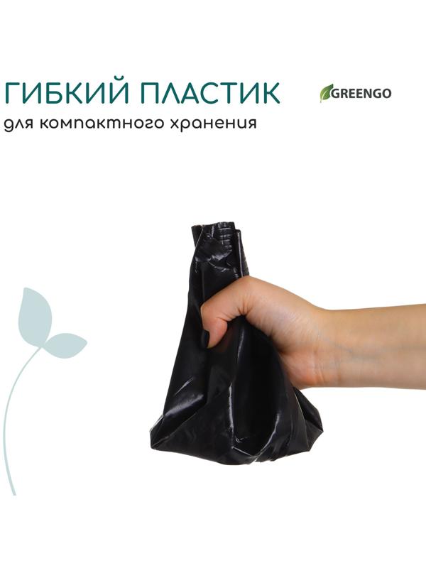Пакет для рассады, 2 л, d=17 см, h=13 см, полиэтилен, чёрный, Greengo
