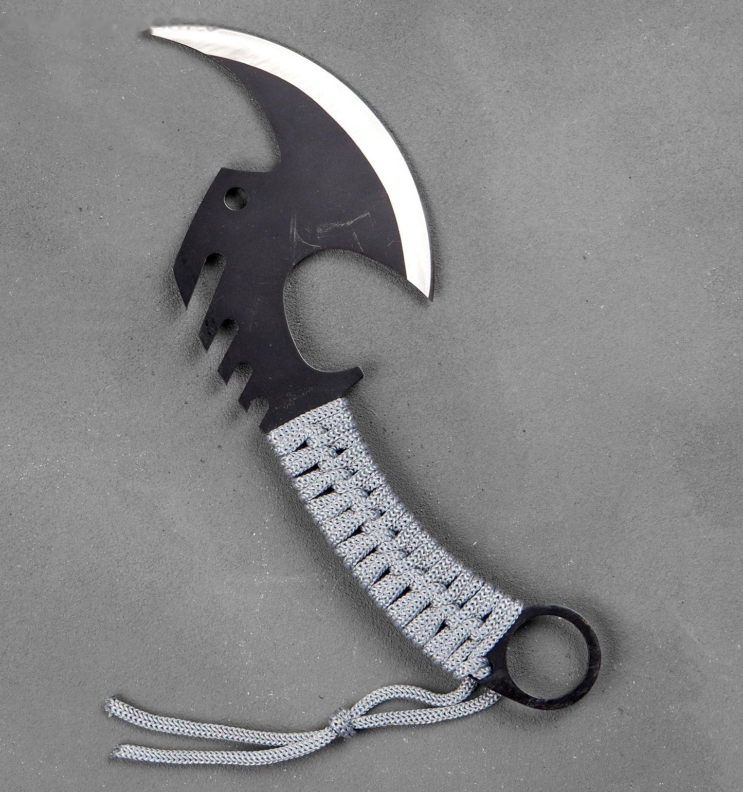 Топорик тактический, 29 см, рукоять в оплетке