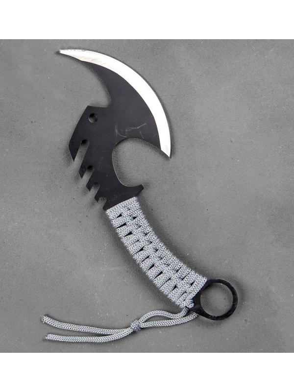 Топорик тактический, 29 см, рукоять в оплетке