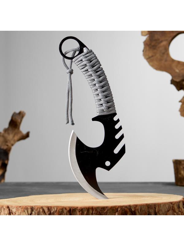 Топорик тактический, 29 см, рукоять в оплетке