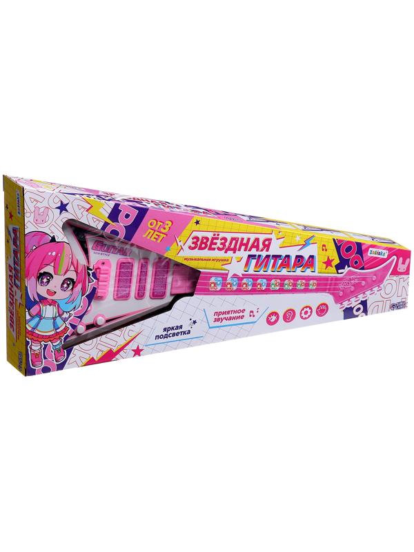 Музыкальная игрушка «Звёздная гитара», звук, свет