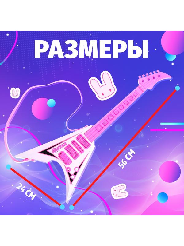 Музыкальная игрушка «Звёздная гитара», звук, свет