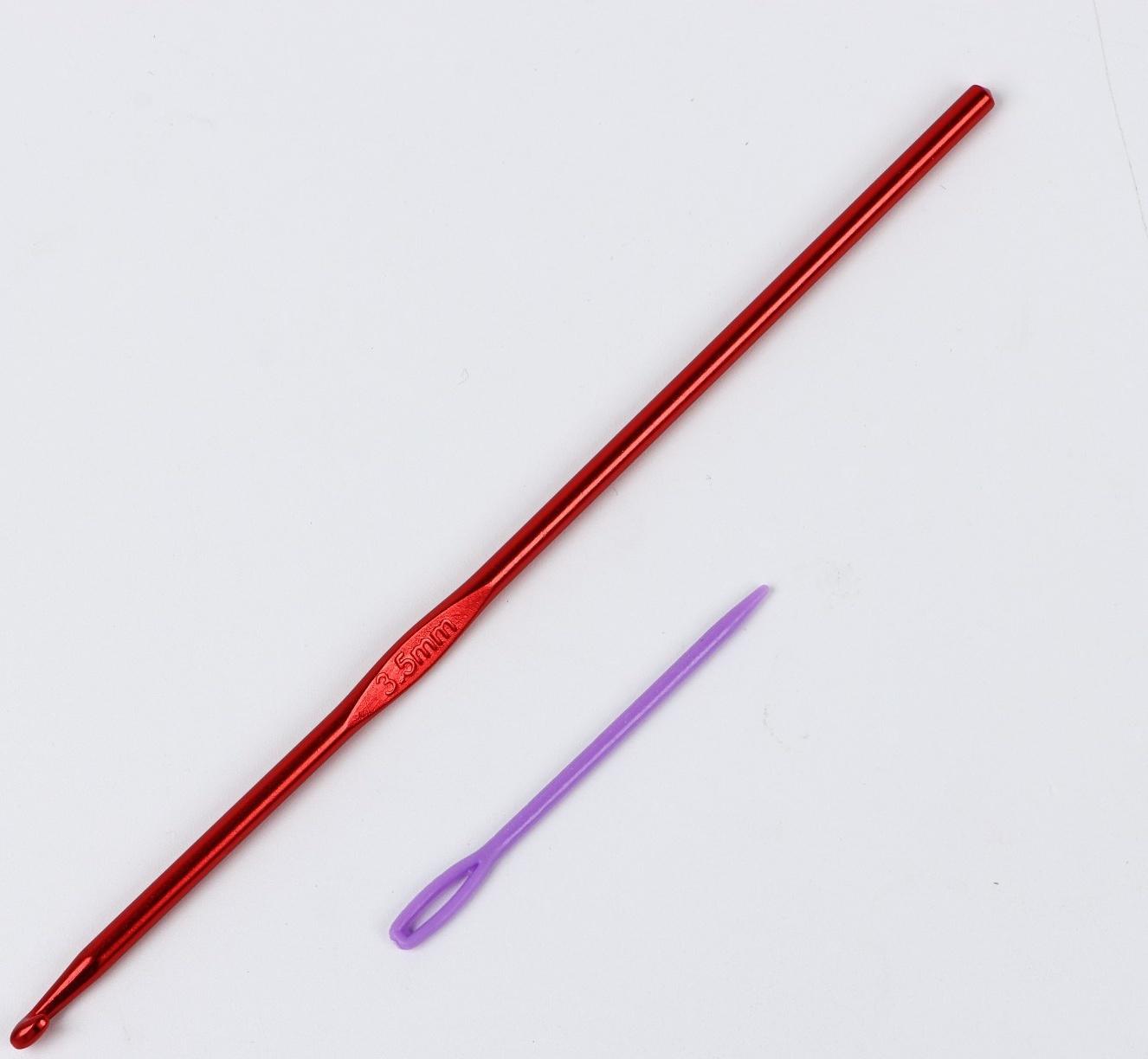 Набор для вязания крючком. Амигуруми: мягкая игрушка своими руками «Зайка Эми», 18 см