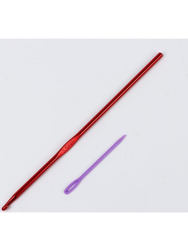 Набор для вязания крючком. Амигуруми: мягкая игрушка своими руками «Зайка Эми», 18 см