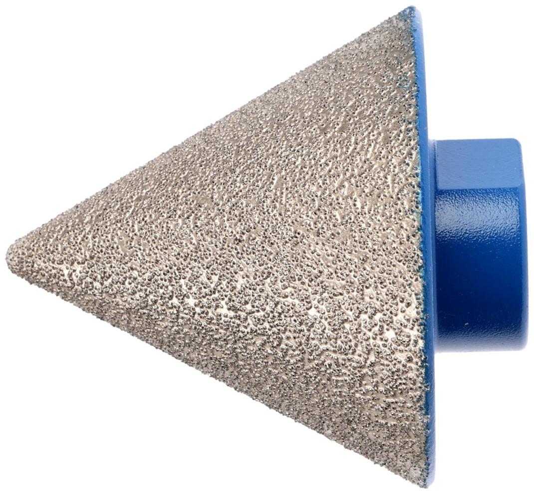 Фреза алмазная конусная ТУНДРА, 0 - 50 мм, для обработки мрамора, гранита и керамики