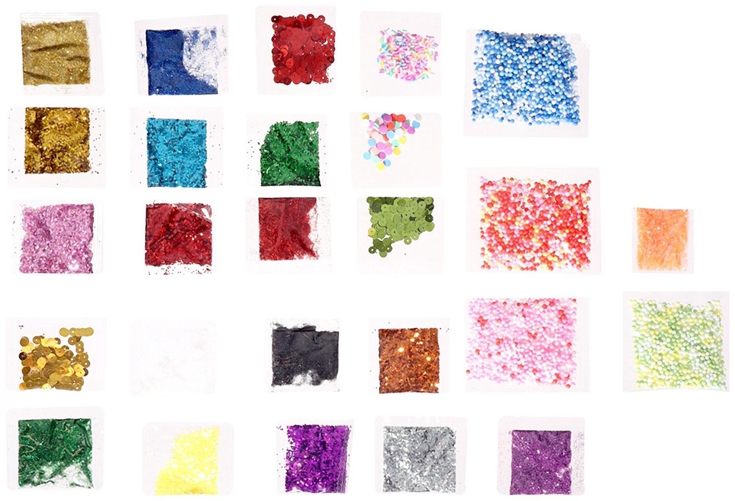 Набор для опытов «Меганабор для создания слаймов», своими руками, 10 фигурок и кристаллов