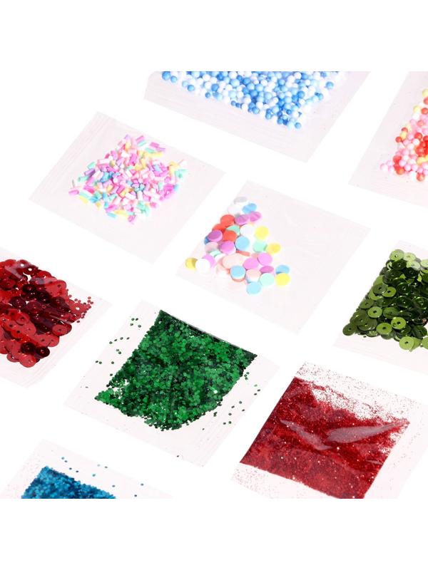 Набор для опытов «Меганабор для создания слаймов», своими руками, 10 фигурок и кристаллов