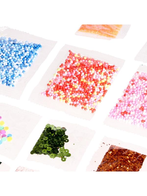 Набор для опытов «Меганабор для создания слаймов», своими руками, 10 фигурок и кристаллов