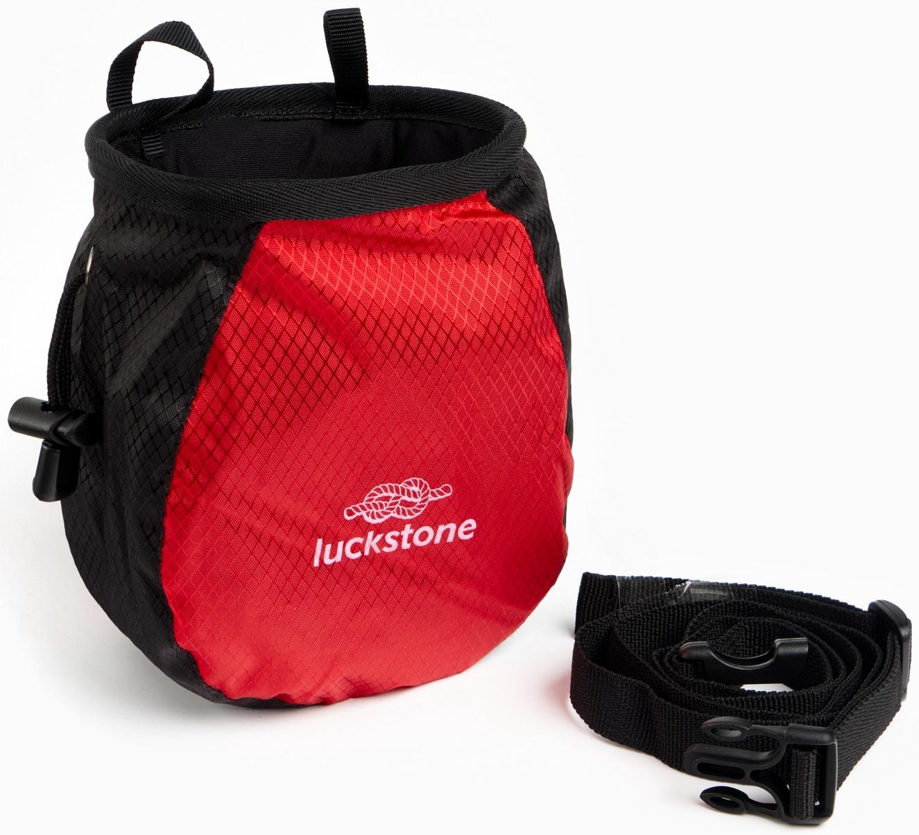 Мешочек для магнезии, 16×12 см, красный