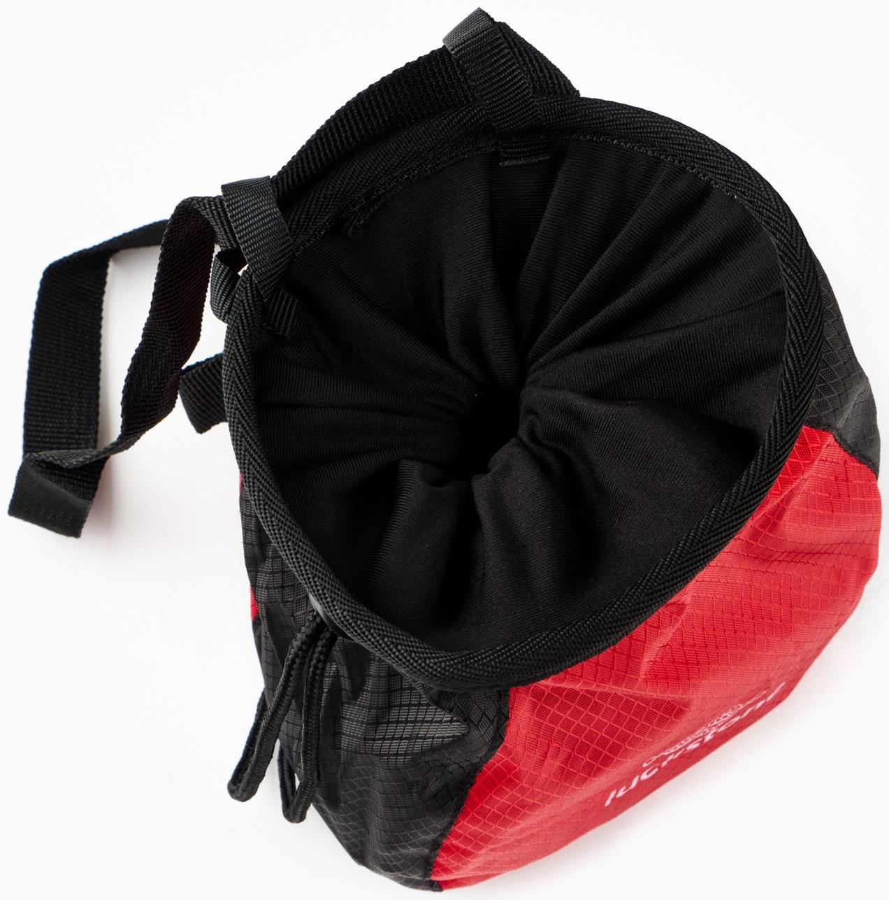 Мешочек для магнезии, 16×12 см, красный