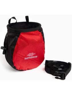 Мешочек для магнезии, 16×12 см, красный