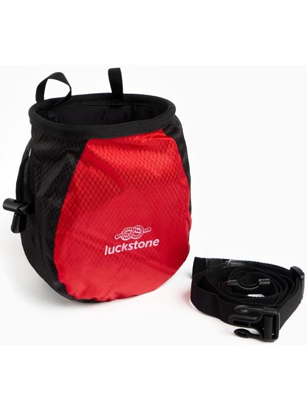 Мешочек для магнезии, 16×12 см, красный