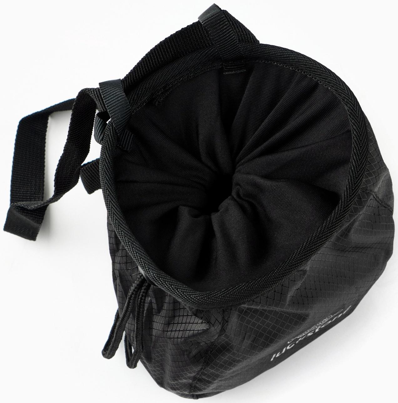 Мешочек для магнезии, 16×12 см, чёрный