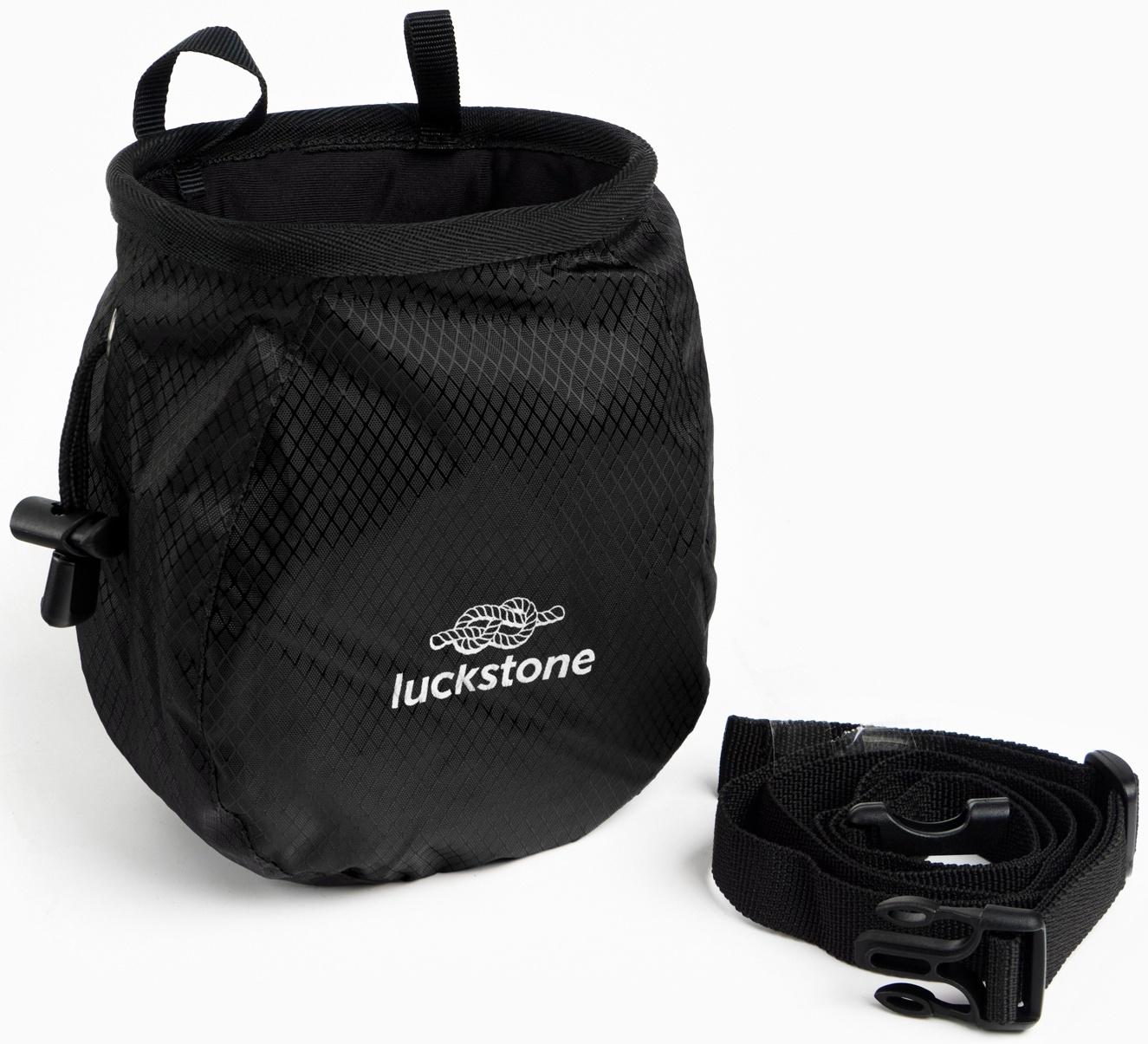 Мешочек для магнезии, 16×12 см, чёрный