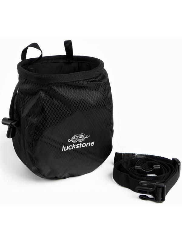 Мешочек для магнезии, 16×12 см, чёрный