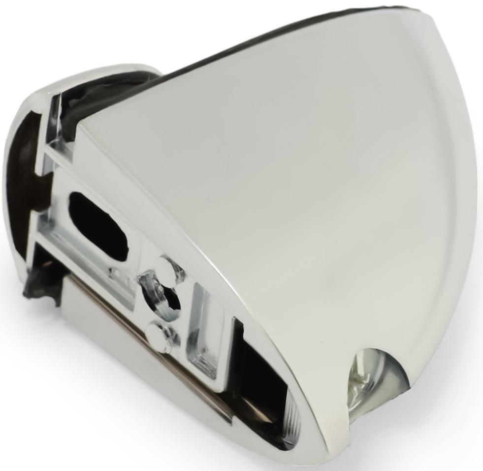 Полкодержатель CAPPIO «Пеликан», 41×40×23 мм, 2 шт., цвет хром