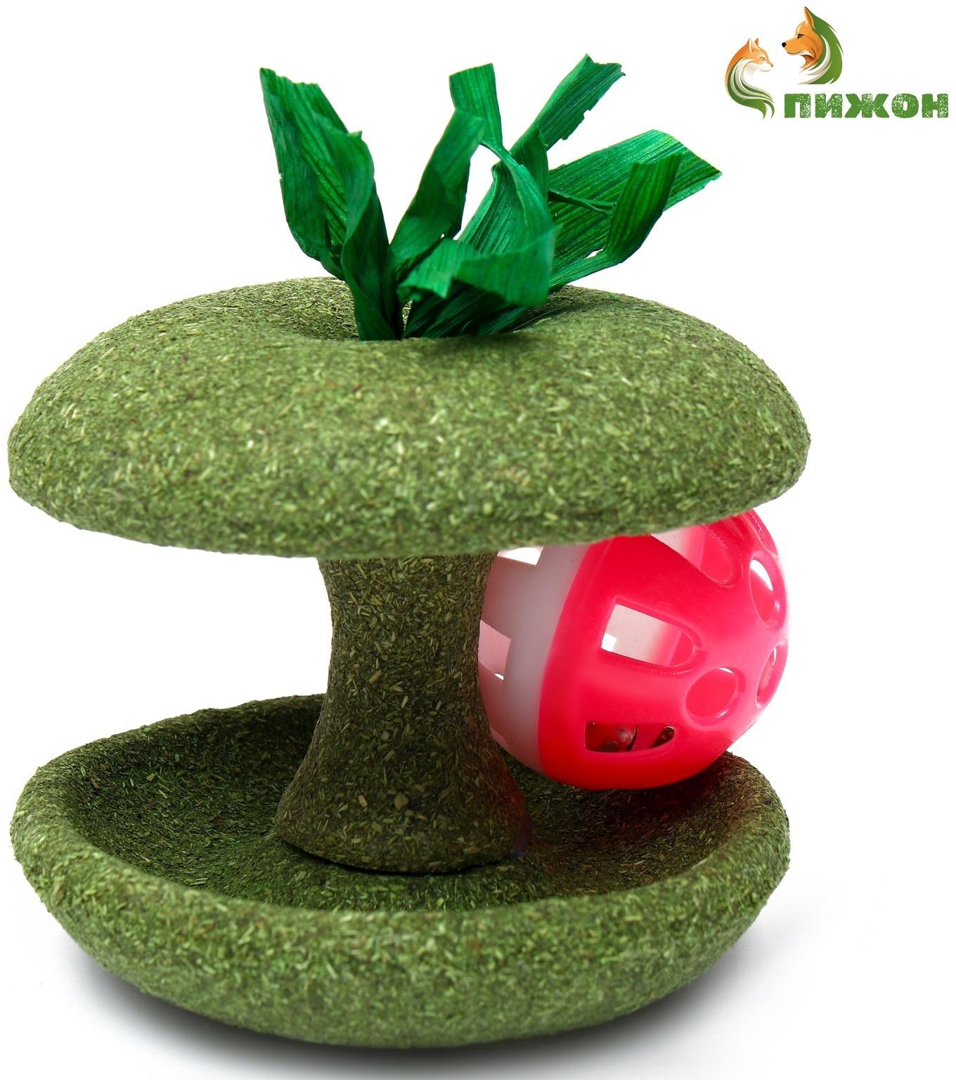 Игрушка для кошек из прессованной кошачьей мяты «Неваляшка»