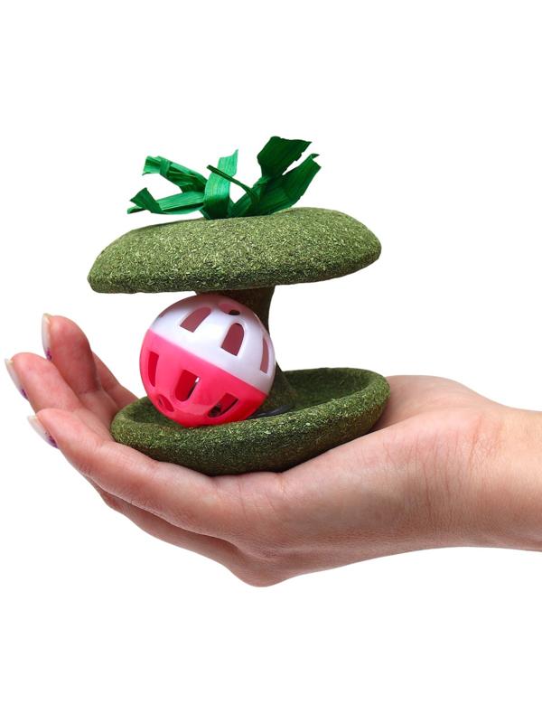 Игрушка для кошек из прессованной кошачьей мяты «Неваляшка»