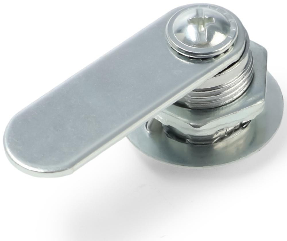 Замок почтовый ТУНДРА LC2, 17×16×50 мм, 2 английских ключа, хром