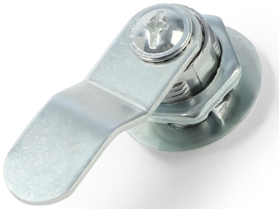 Замок почтовый ТУНДРА LC4, 17×16×50 мм, 2 английских ключа, хром