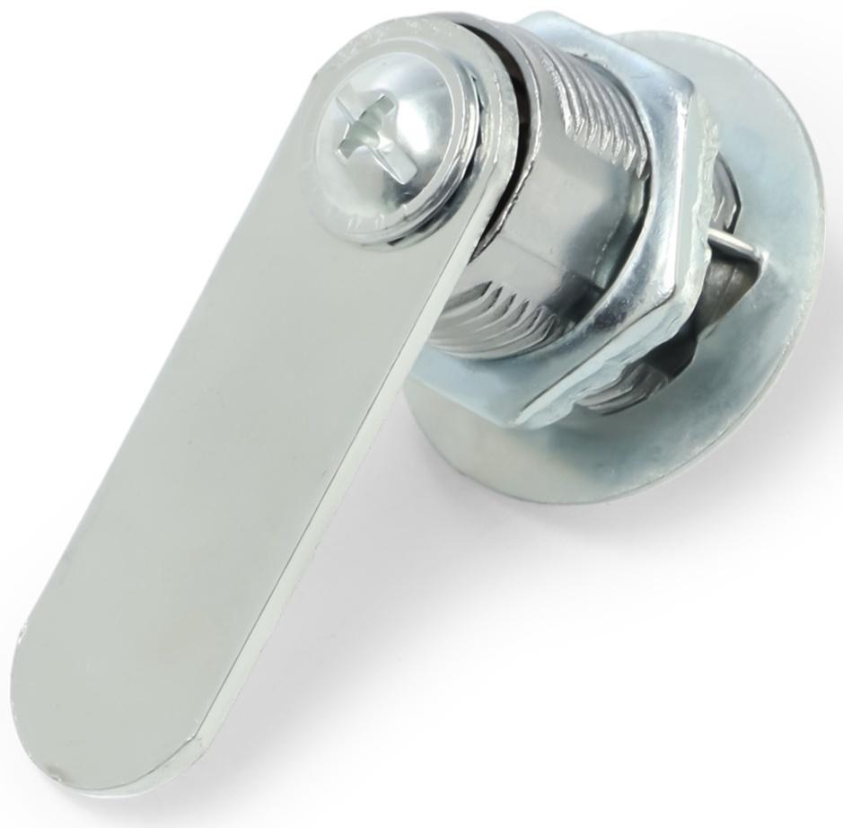 Замок почтовый ТУНДРА LC2, 17×20×50 мм, 2 английских ключа, хром