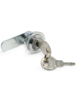 Замок почтовый ТУНДРА LC2, 17×20×50 мм, 2 английских ключа, хром