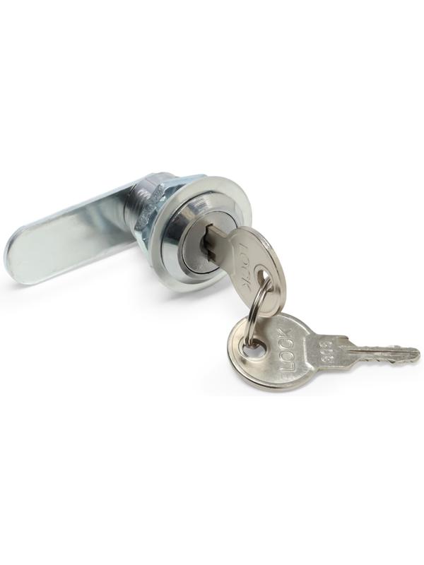 Замок почтовый ТУНДРА LC2, 17×20×50 мм, 2 английских ключа, хром
