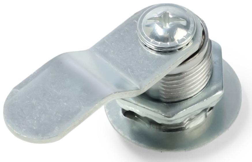 Замок почтовый ТУНДРА LC4, 17×20×50 мм, 2 английских ключа, хром