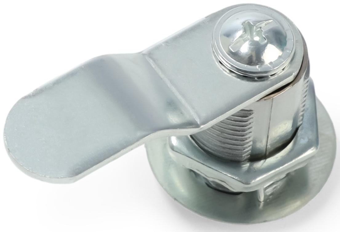 Замок почтовый ТУНДРА LC4, 17×25×50 мм, 2 английских ключа, хром