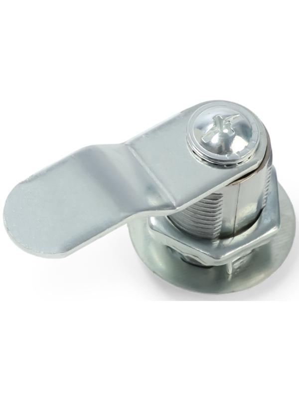 Замок почтовый ТУНДРА LC4, 17×25×50 мм, 2 английских ключа, хром