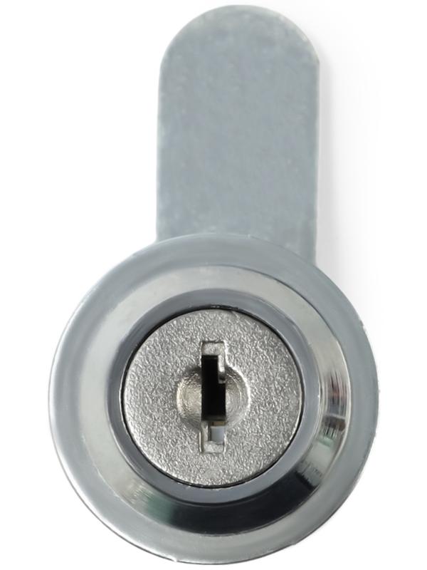 Замок почтовый ТУНДРА LC2, 17×30×50 мм, 2 английских ключа, хром