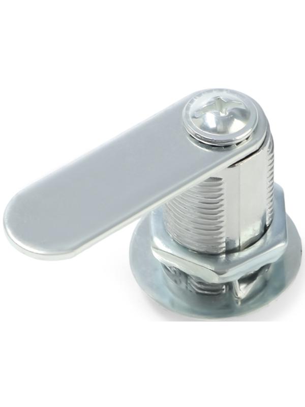 Замок почтовый ТУНДРА LC2, 17×30×50 мм, 2 английских ключа, хром