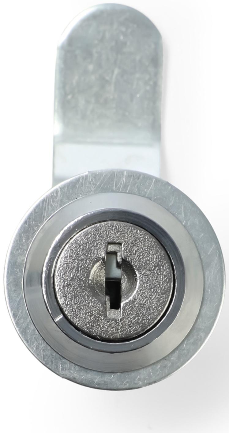 Замок почтовый ТУНДРА LC4, 17×30×50 мм, 2 английских ключа, хром