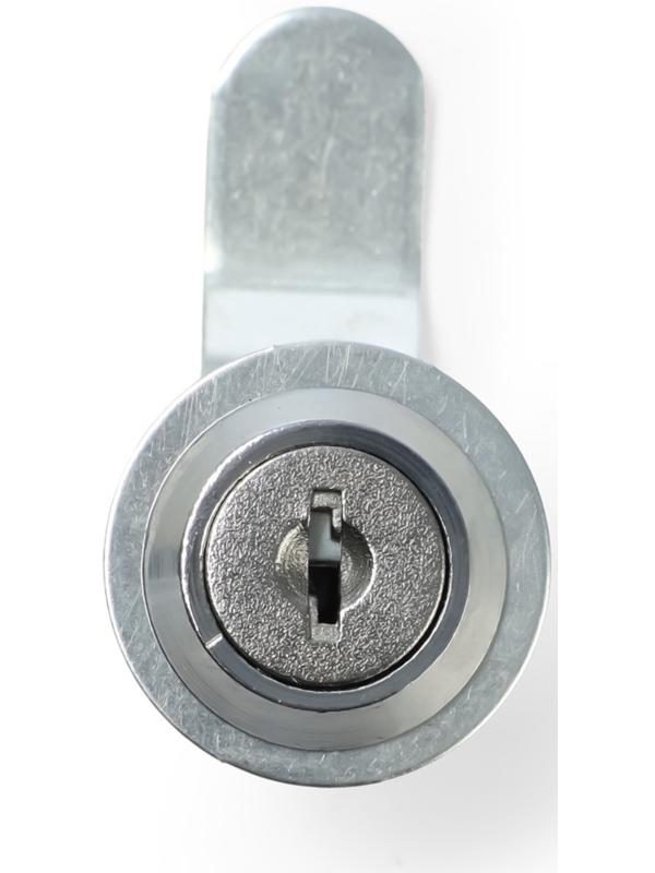 Замок почтовый ТУНДРА LC4, 17×30×50 мм, 2 английских ключа, хром