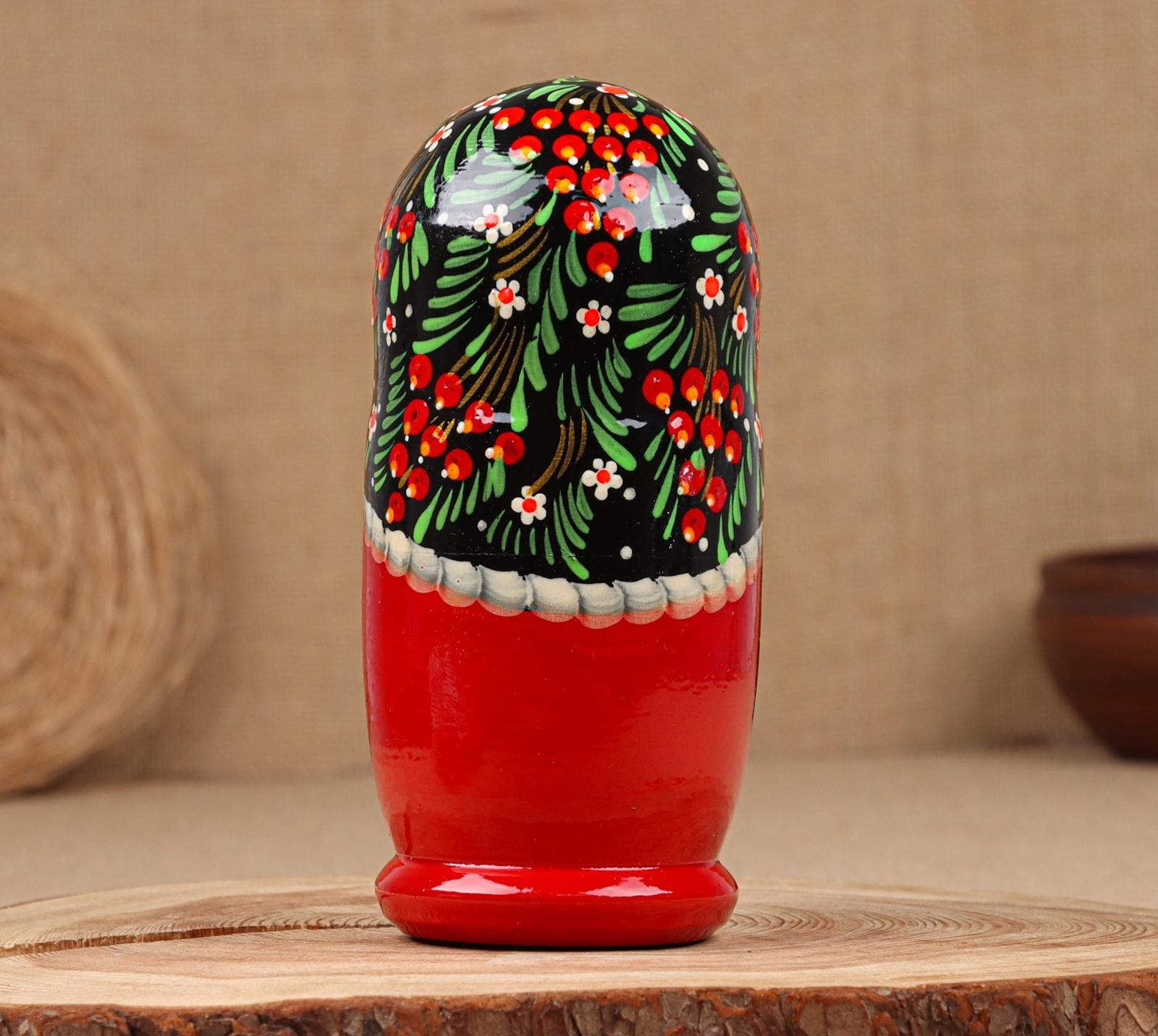 Матрёшка дерево «Марина», 5-кукольная, 19 см