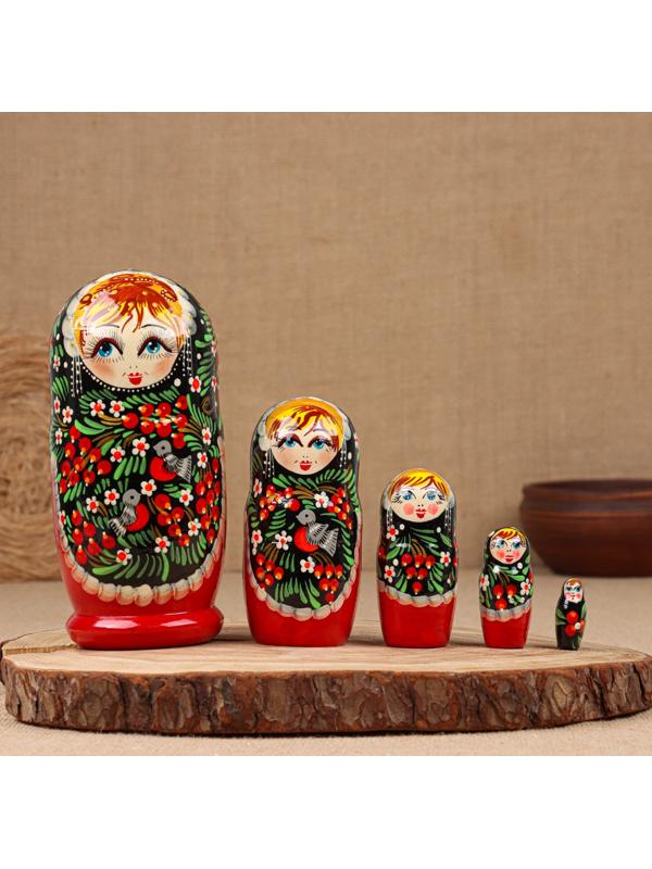 Матрёшка дерево «Марина», 5-кукольная, 19 см