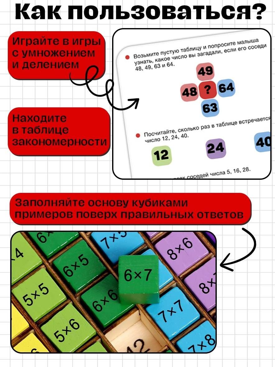 Развивающий набор «Квадрат Пифагора», 5+