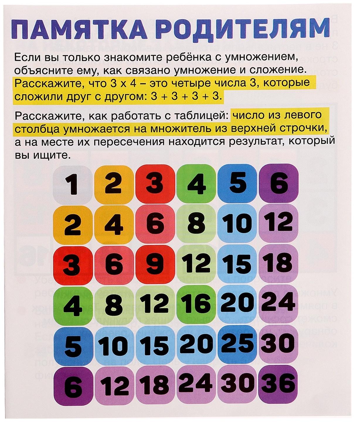 Развивающий набор «Квадрат Пифагора», 5+