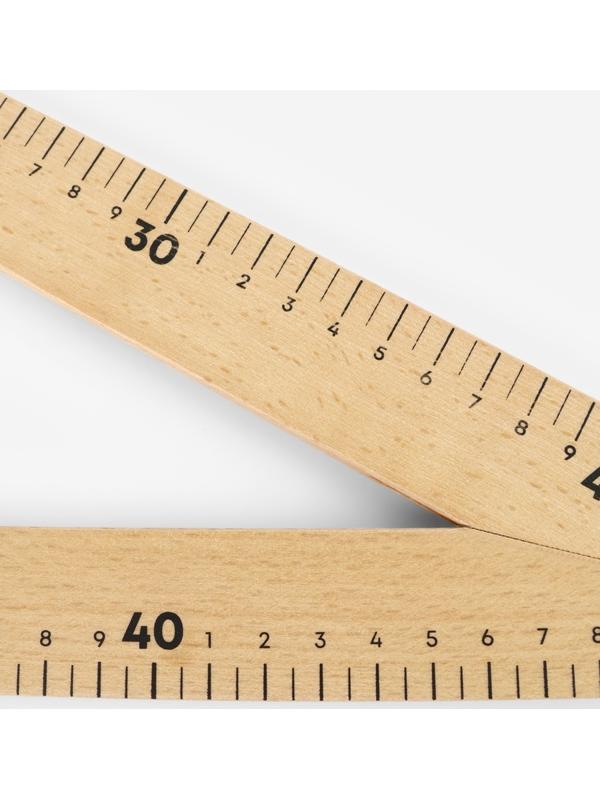 Линейка портновская «Угольник», 50×32.5 см, дерево