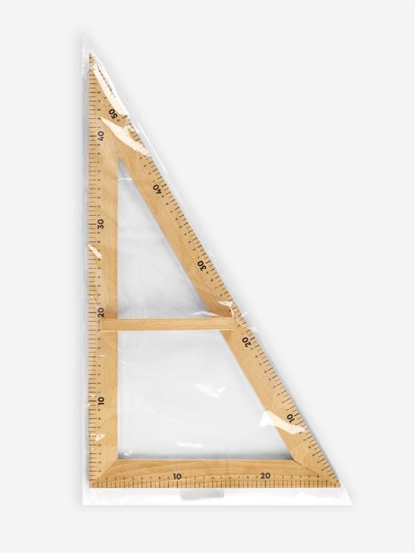 Линейка портновская «Угольник», 50×32.5 см, дерево