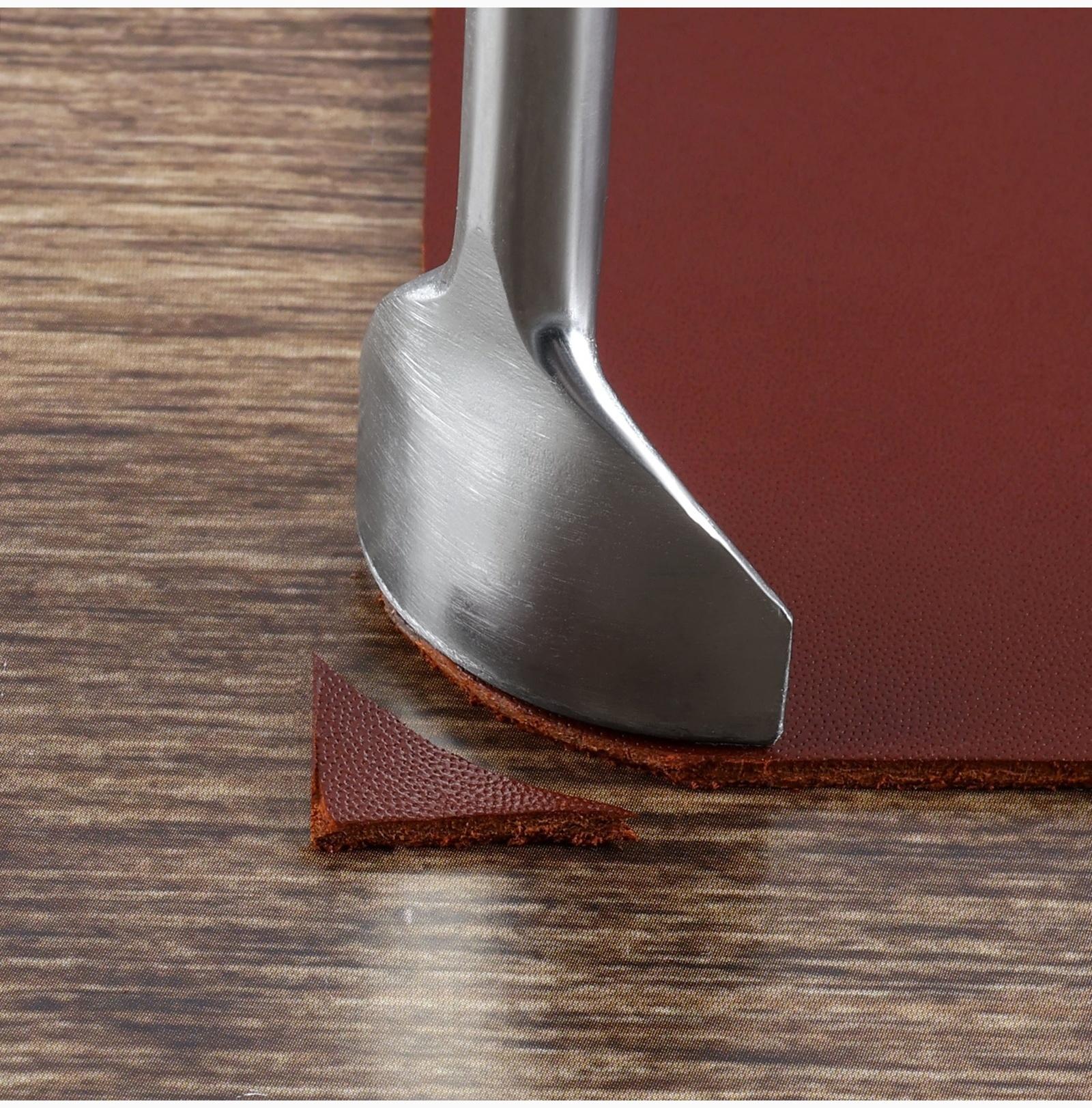 Отсекатель для кожи, образный, дугообразный, набор 7 шт., 10 - 40 мм